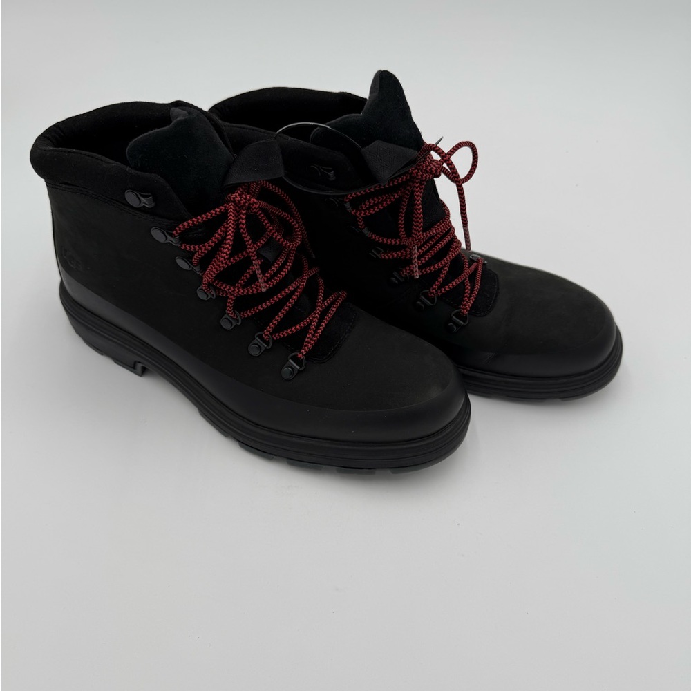 UGG Black and Red Rugged Boots